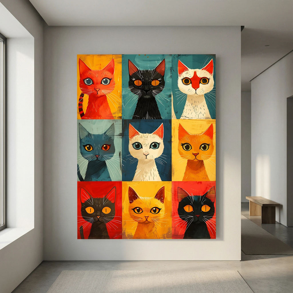 Cat Portrait 1 Canvas