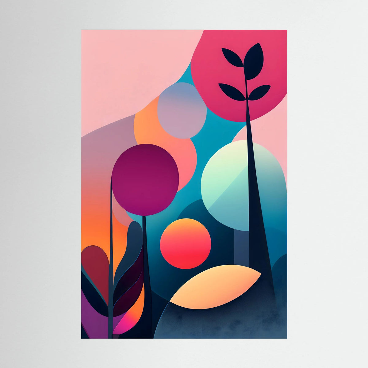 Mid Century Modern 2 Canvas