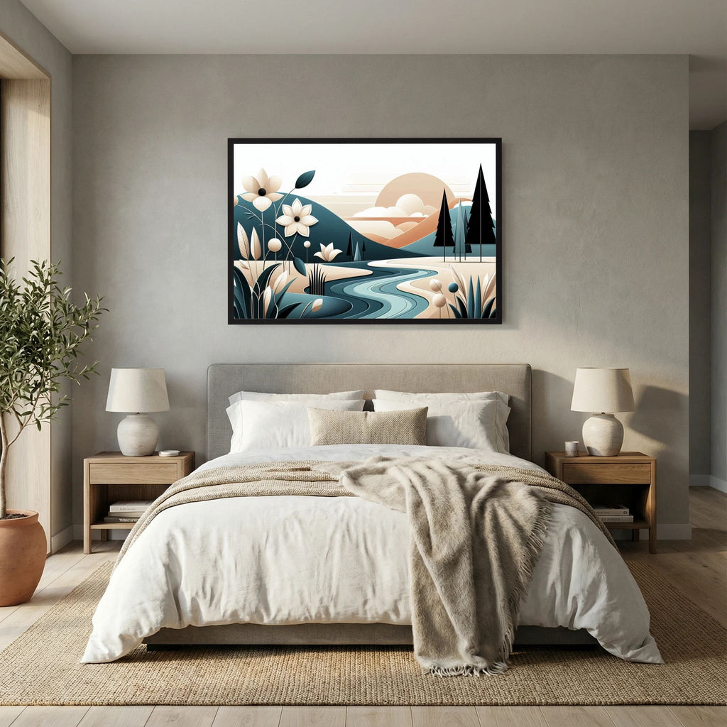 Winding River Print