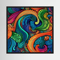 Psychedelic Paisley Print