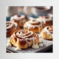 Cinnamon Bun Canvas