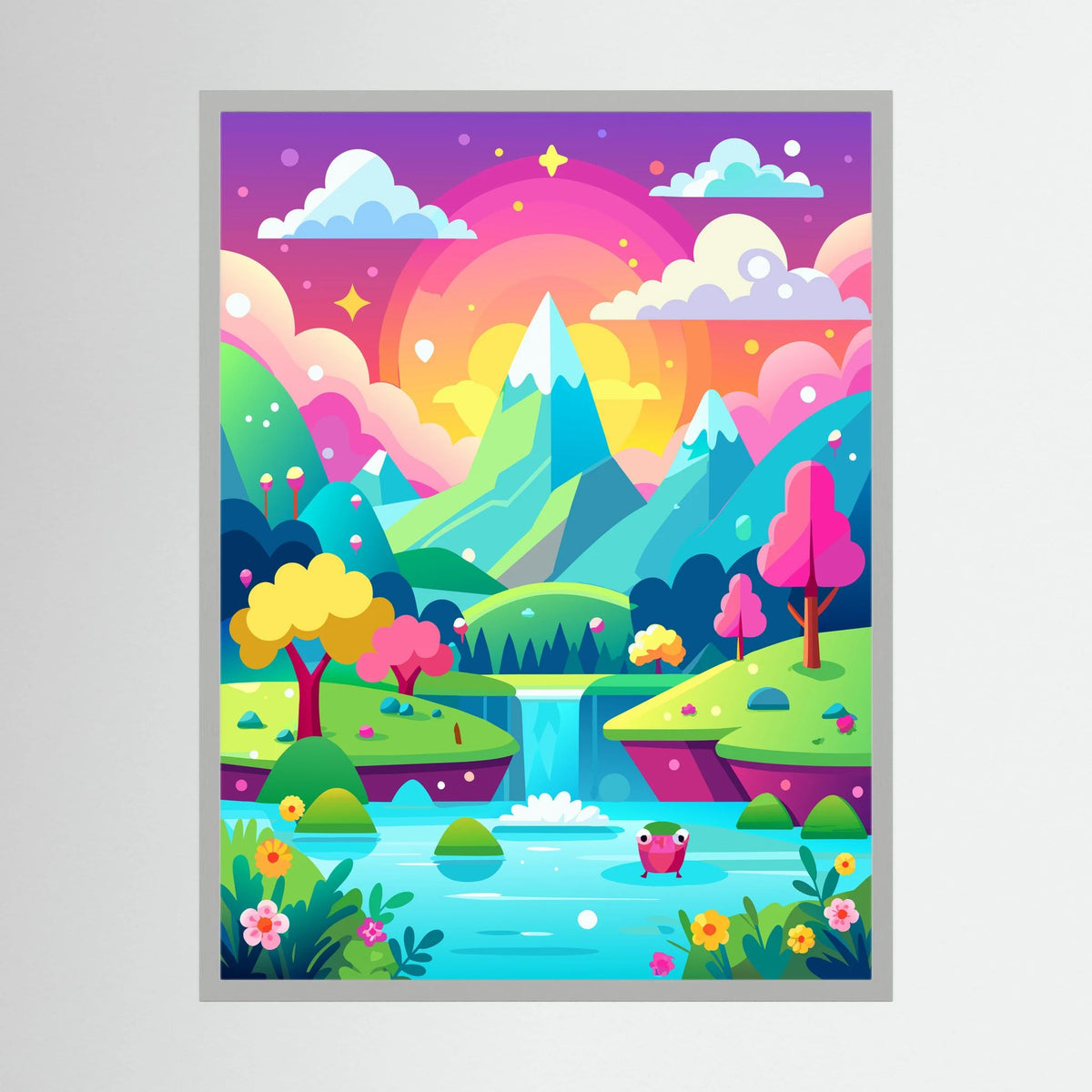 Kawaii Landscape Print 1