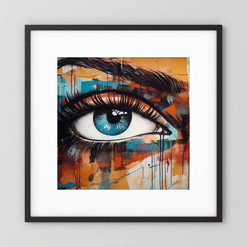Abstract Eye Print