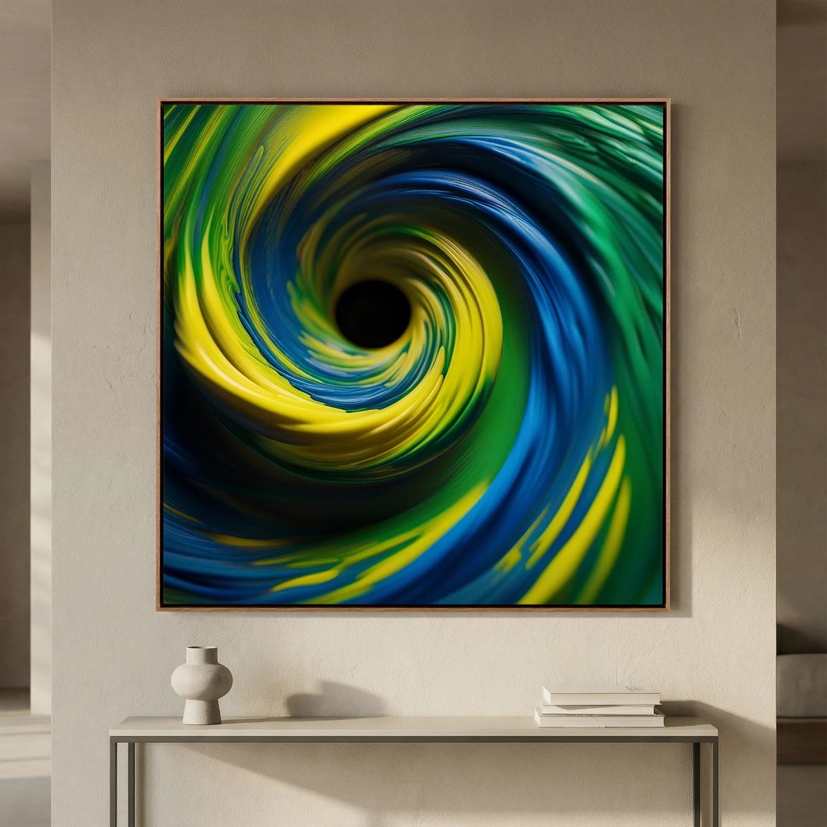 Paint Swirl Canvas