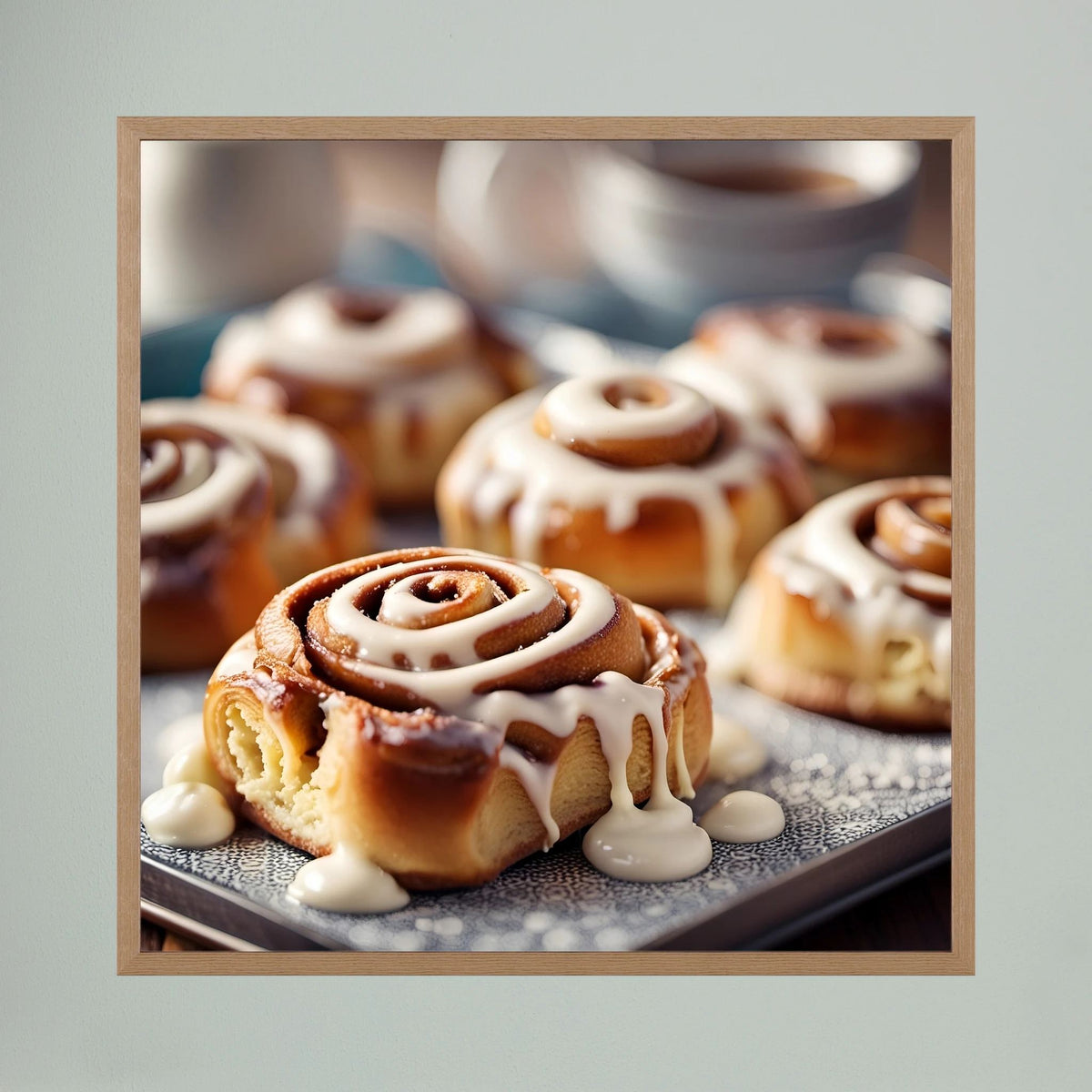 Cinnamon Bun Print
