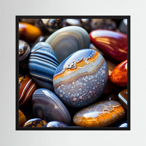Agate Stones Print