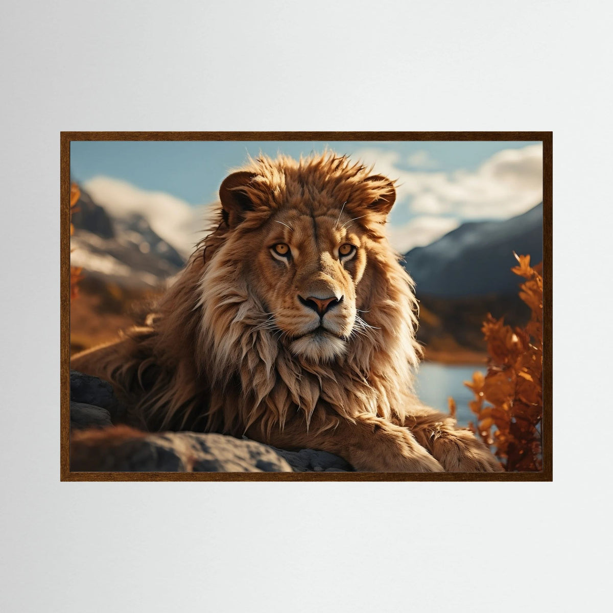 Majestic Lion Print
