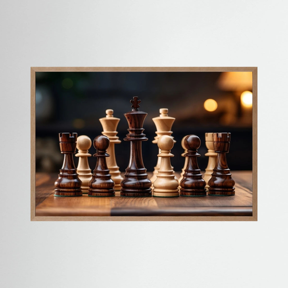 Chess Pieces Print