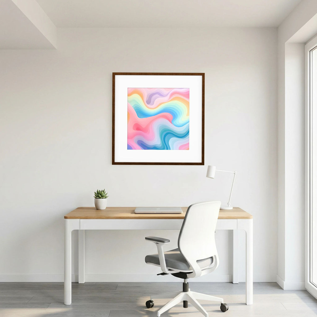 Pastel Waves Print 2