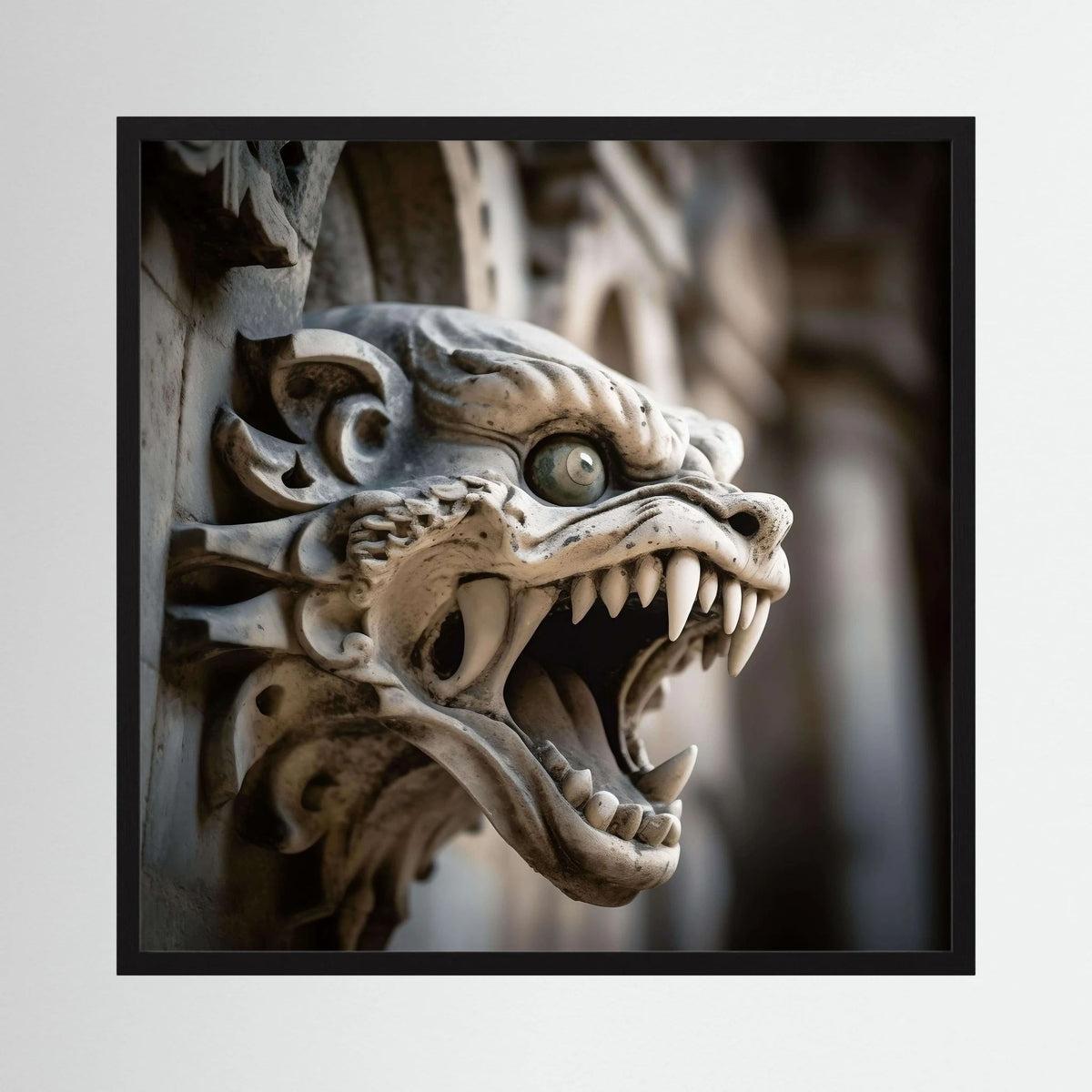 Stone Gargoyle Print