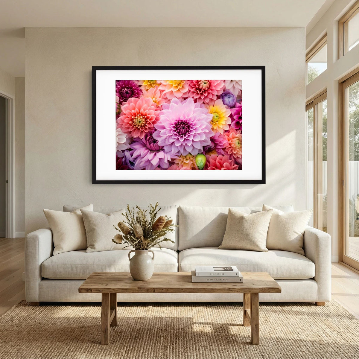 Dahlia Burst Print