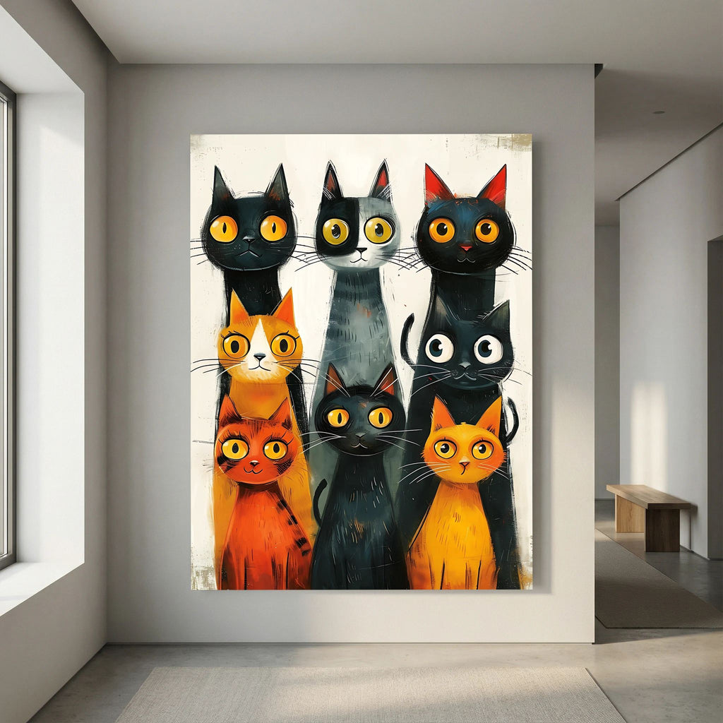 Cat Portrait 2 Canvas