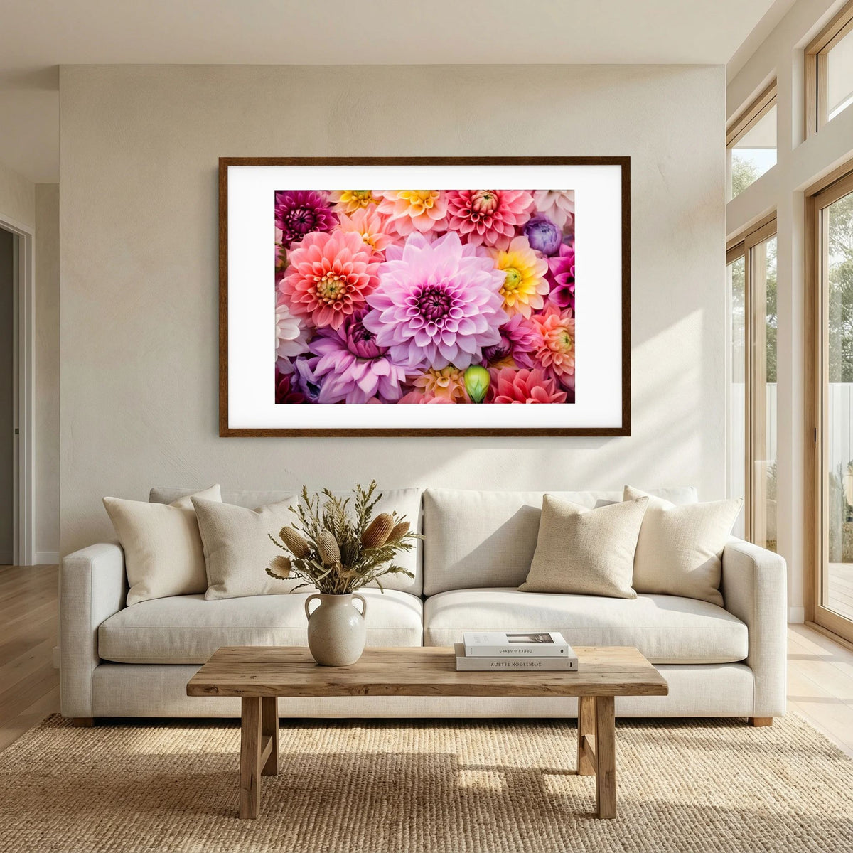 Dahlia Burst Print