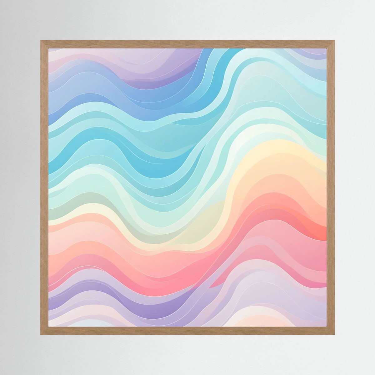 Pastel Waves Print 1