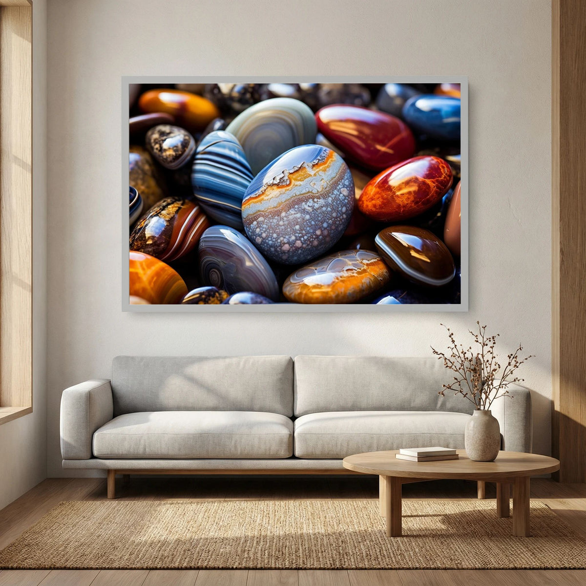 Agate Stones Print