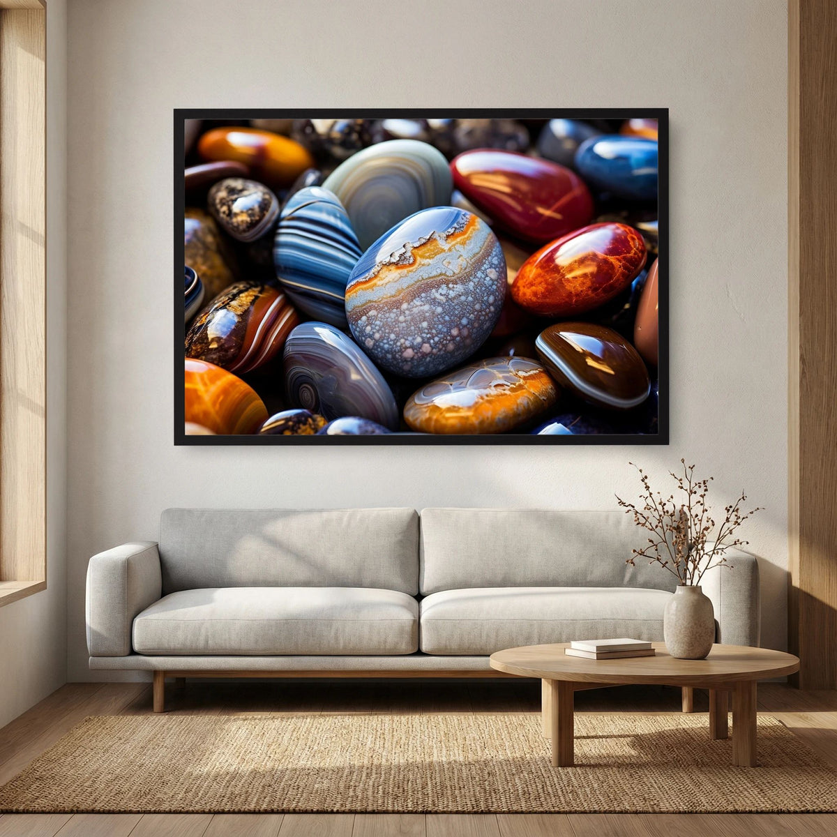 Agate Stones Print