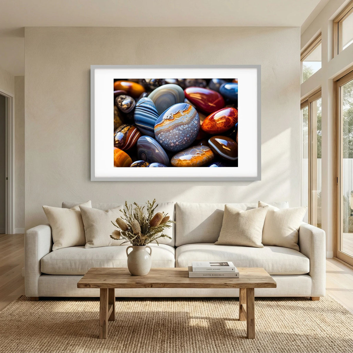 Agate Stones Print