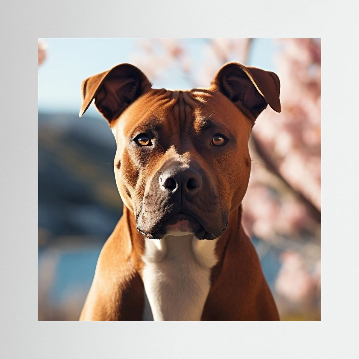 Pit Bull Canvas