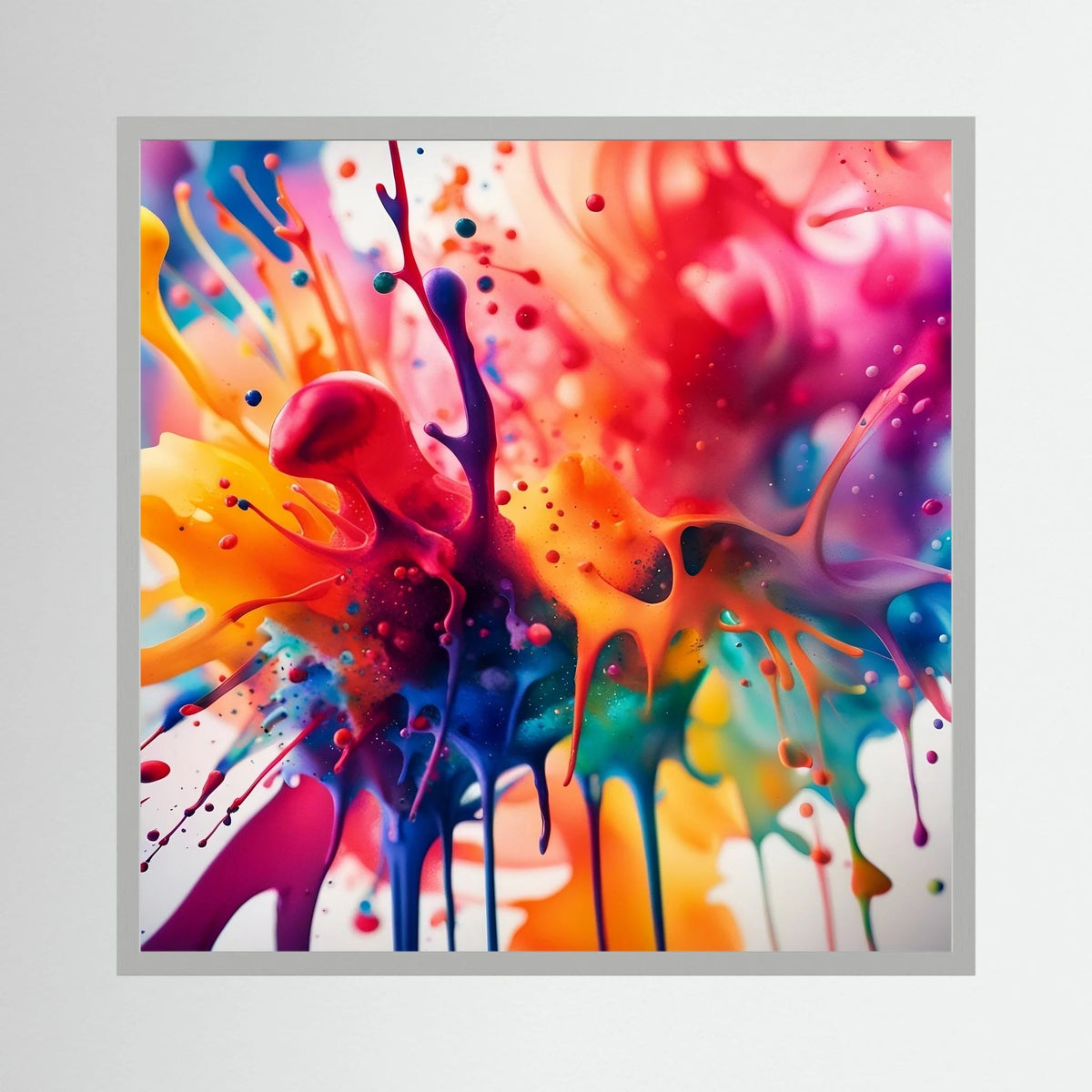 Rainbow Splash Print