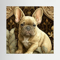 Art Nouveau French Bulldog Canvas