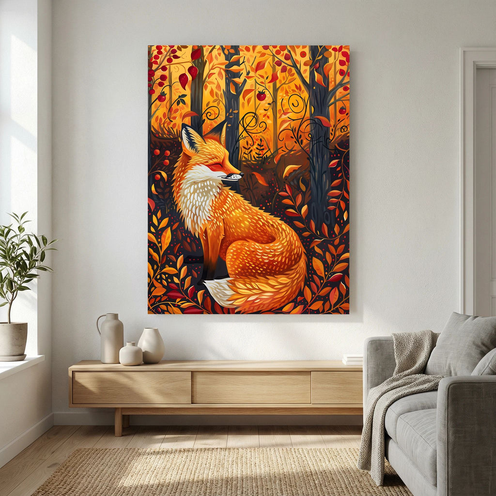 Forest Fox 1 Canvas