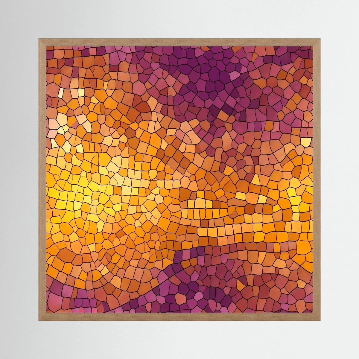 Sunset Mosaic Print