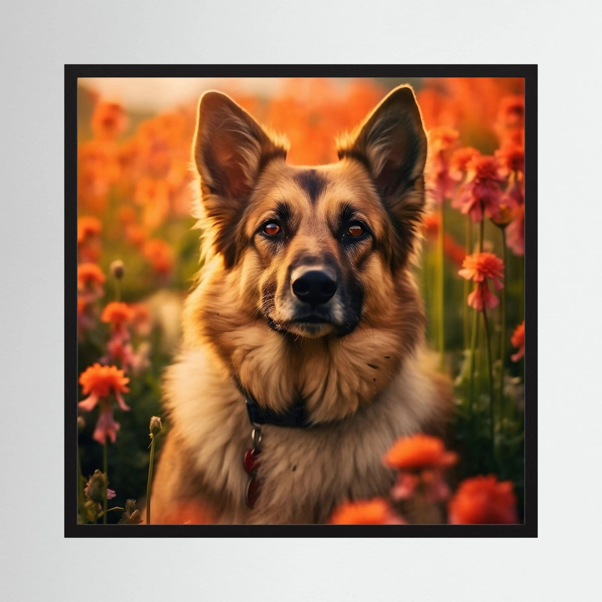 German Shepherd Print