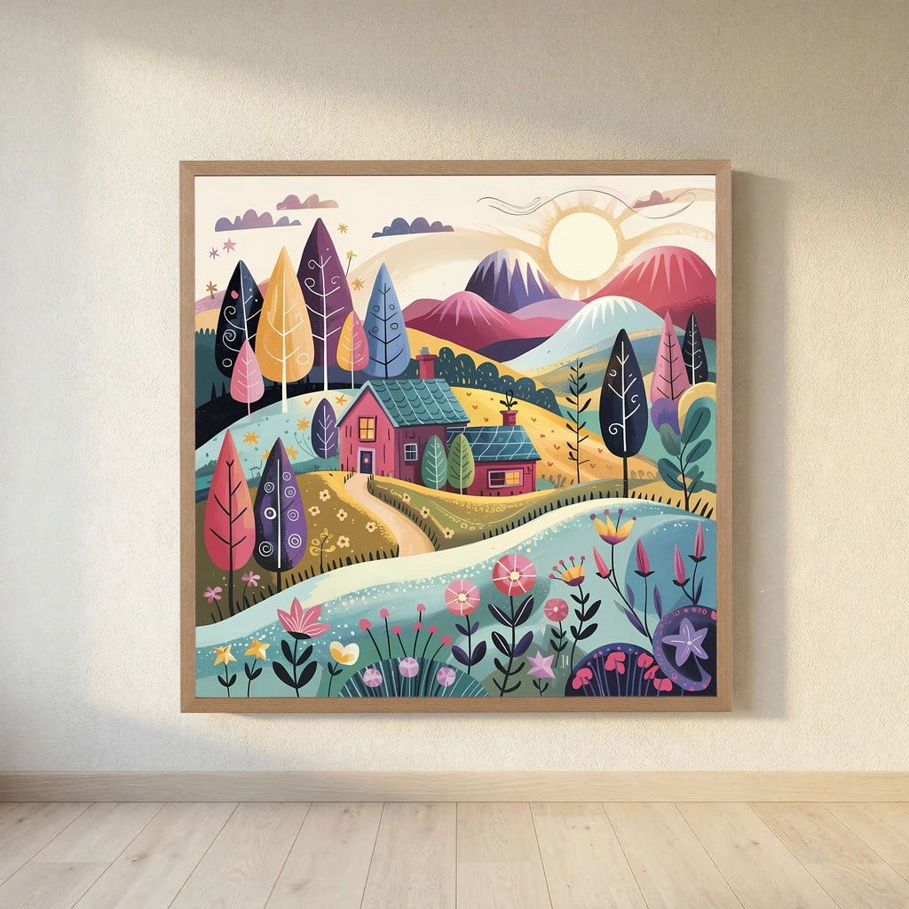 Storybook Meadow 1 Print
