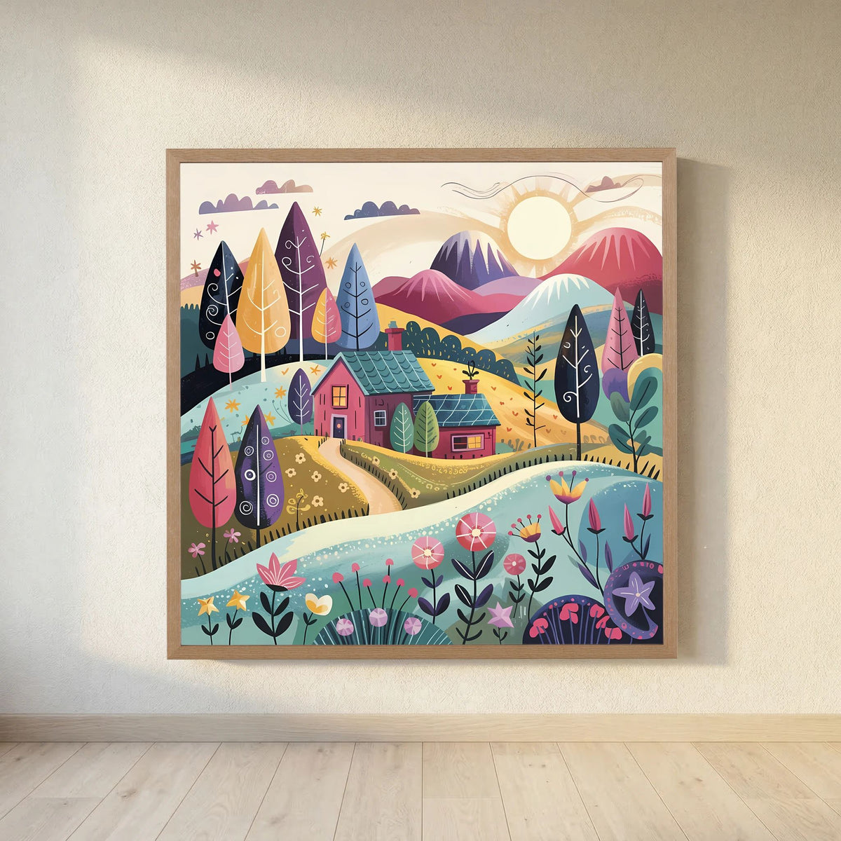 Storybook Meadow 1 Print