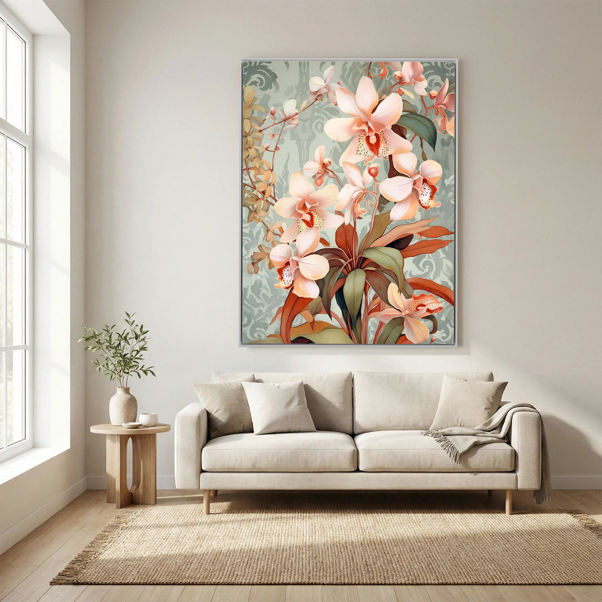Vintage Orchid Canvas
