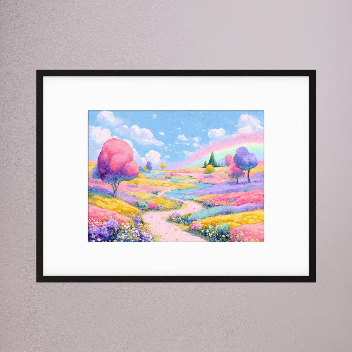 Rainbow Meadow Print