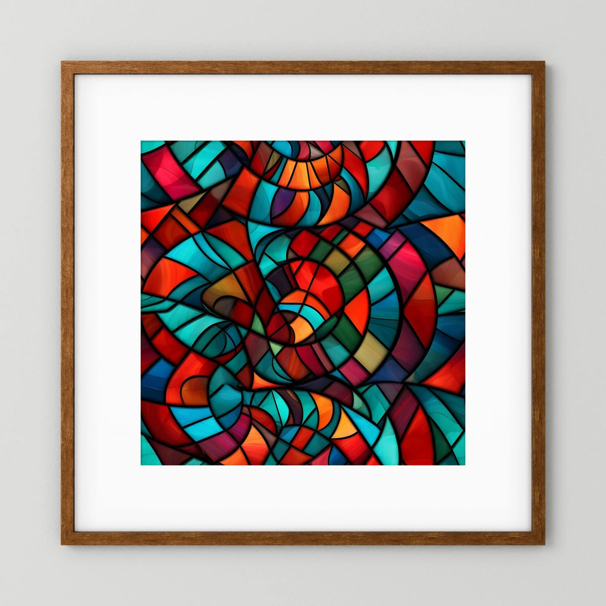 Stained Glass Print