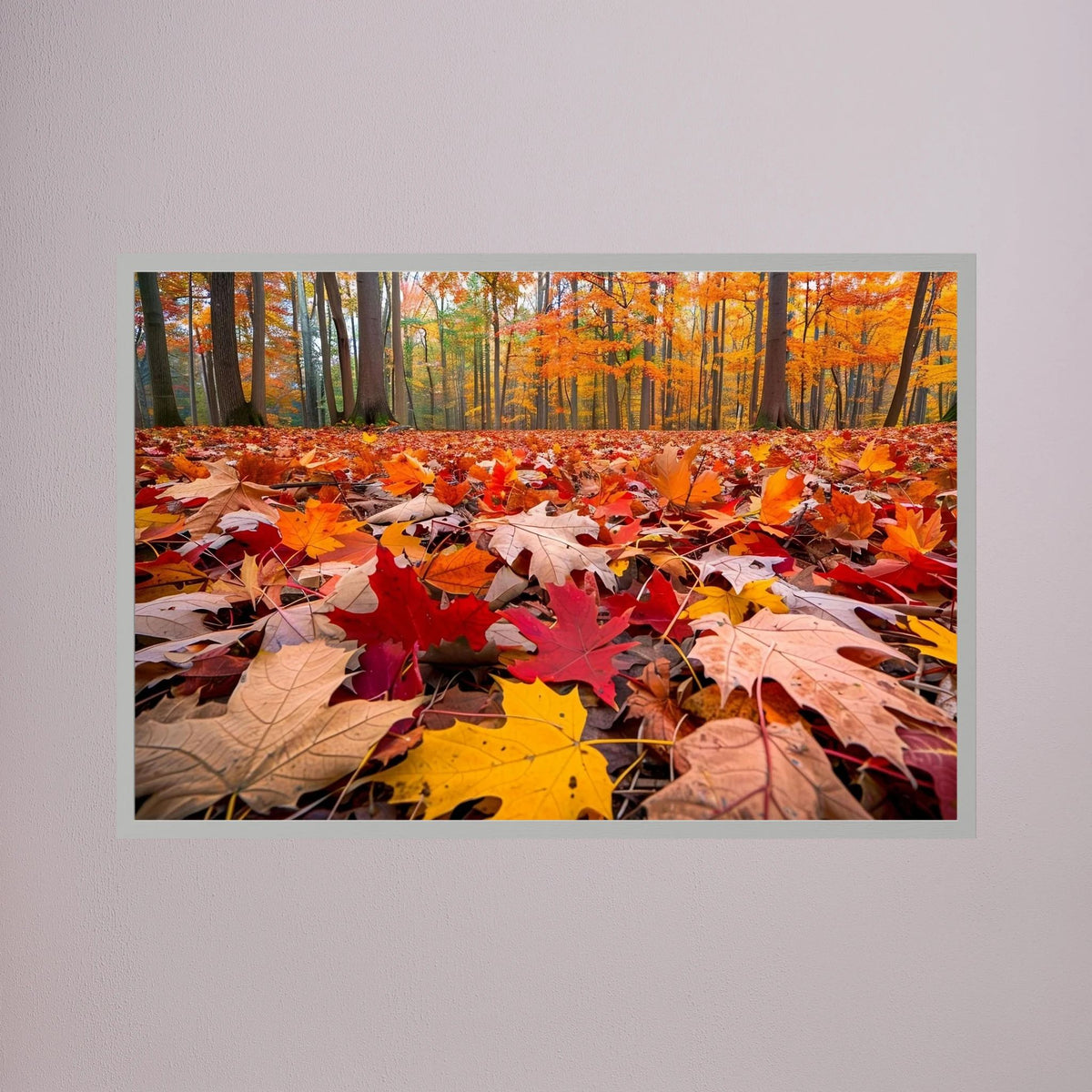Autumn Forest Floor Print