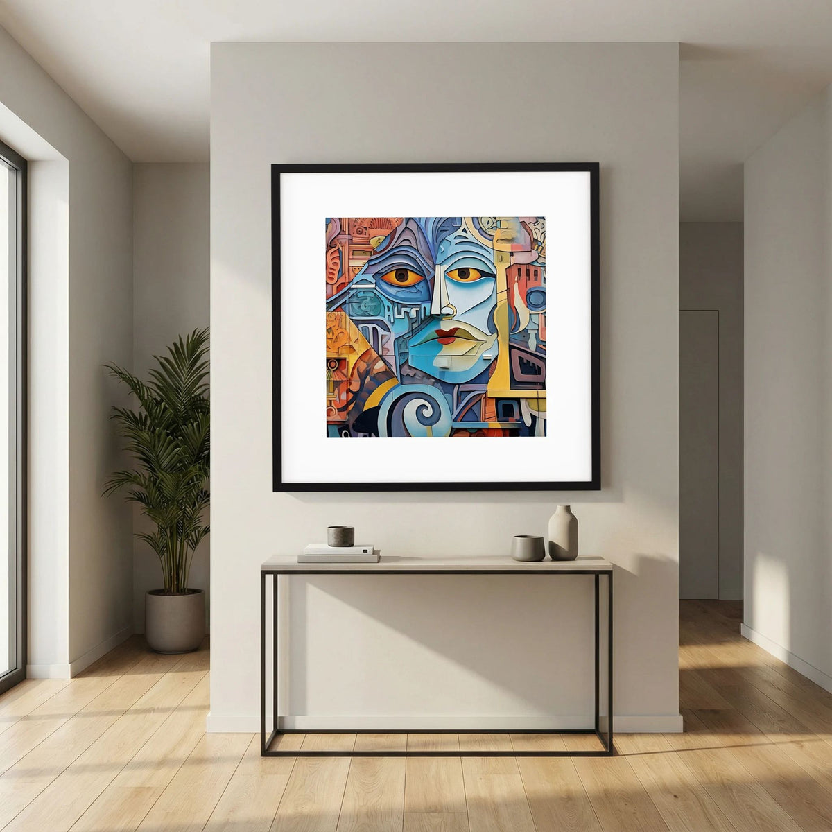 Vibrant Street Mural Print