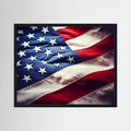 American Flag Print