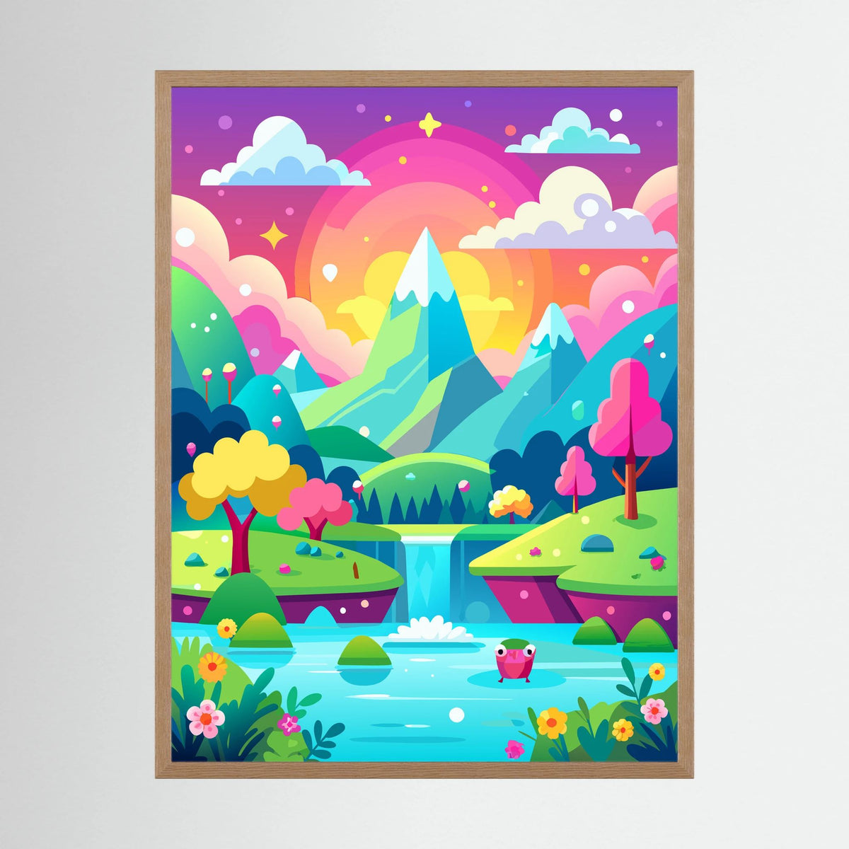 Kawaii Landscape Print 1