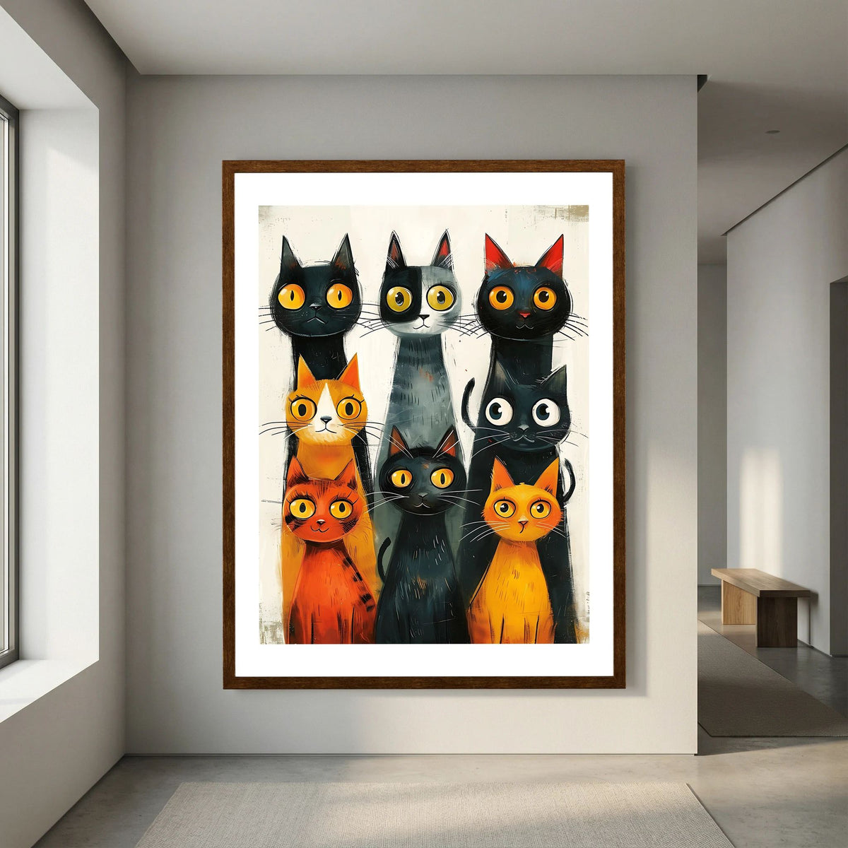 Cat Portrait 2 Print