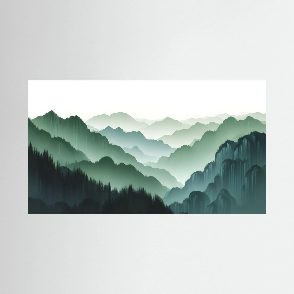Majestic Mountains Canvas 