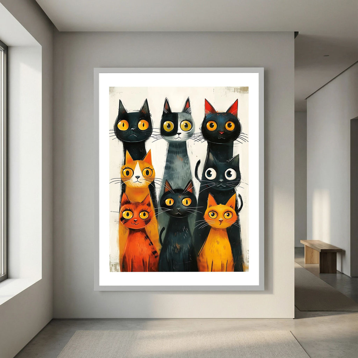 Cat Portrait 2 Print