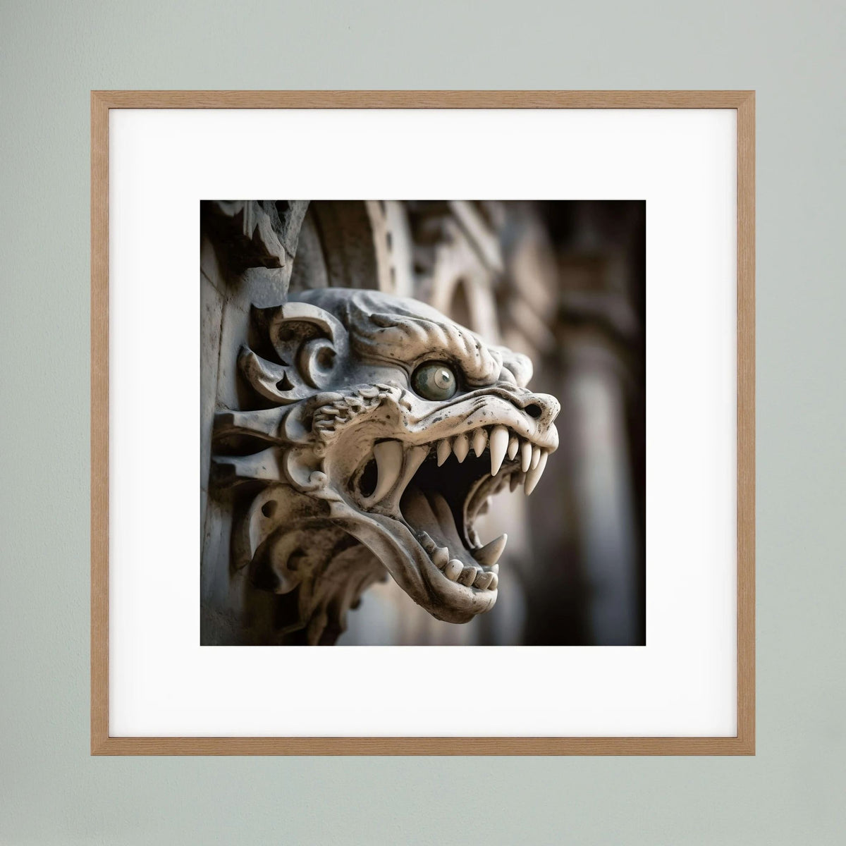 Stone Gargoyle Print