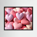 Pastel Hearts Print