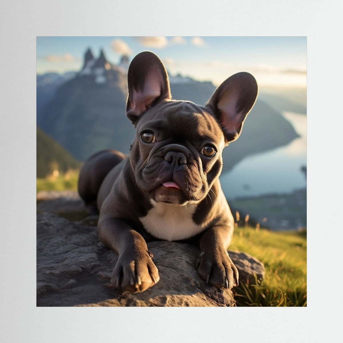 French Bull Dog Canvas