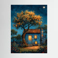 Homely Night Canvas