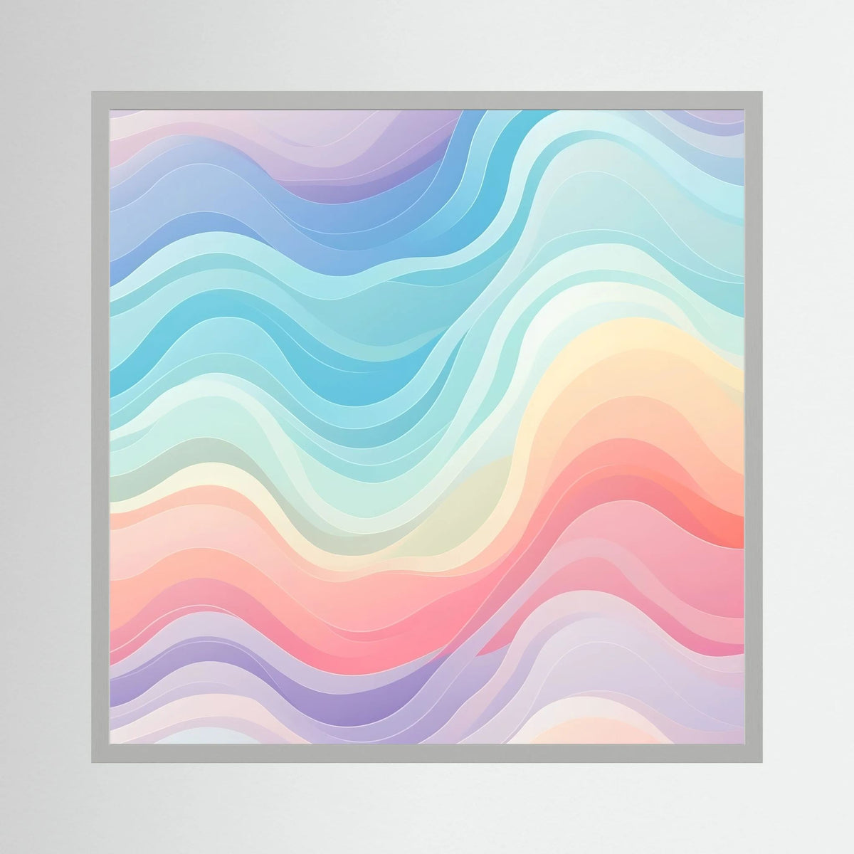 Pastel Waves Print 1