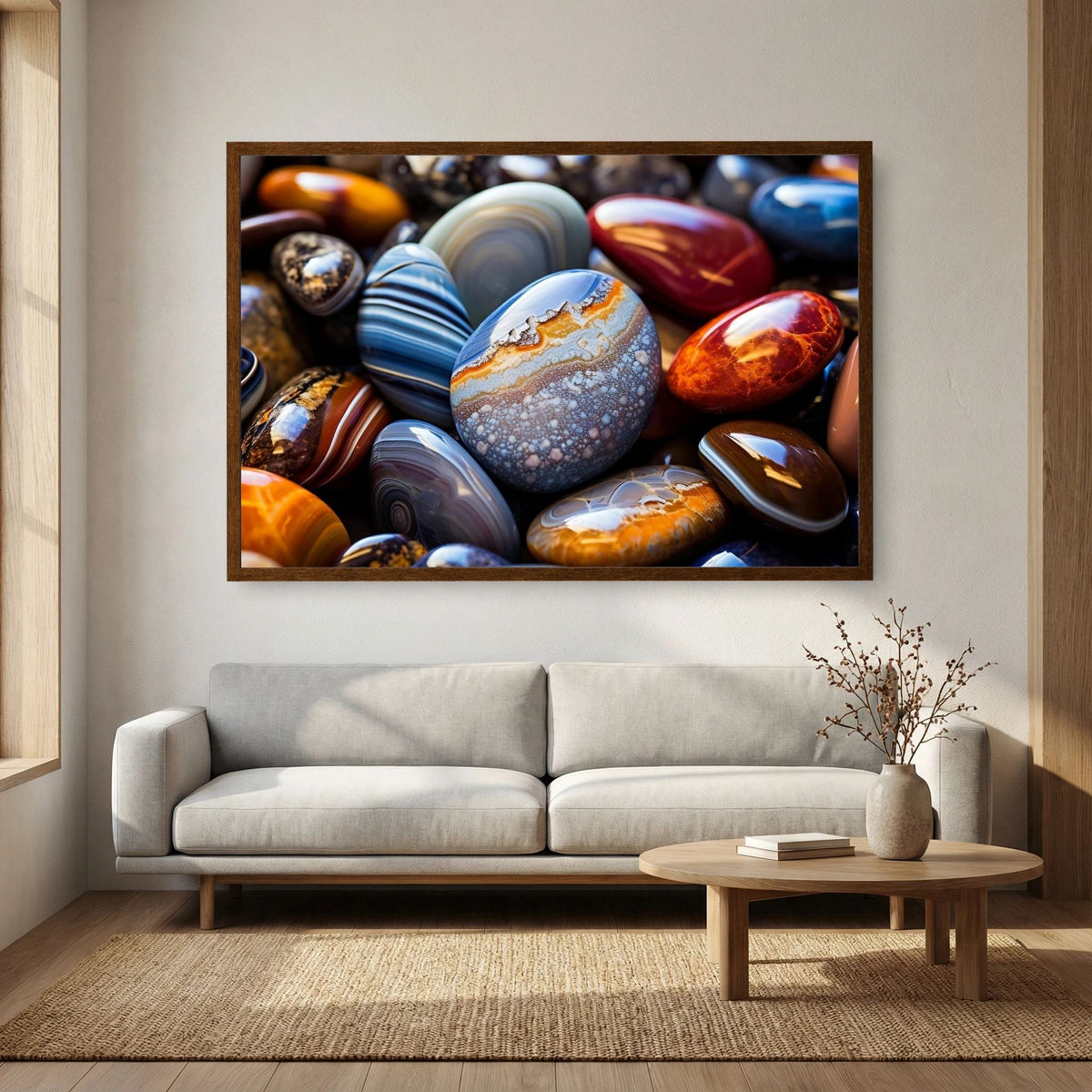 Agate Stones Print