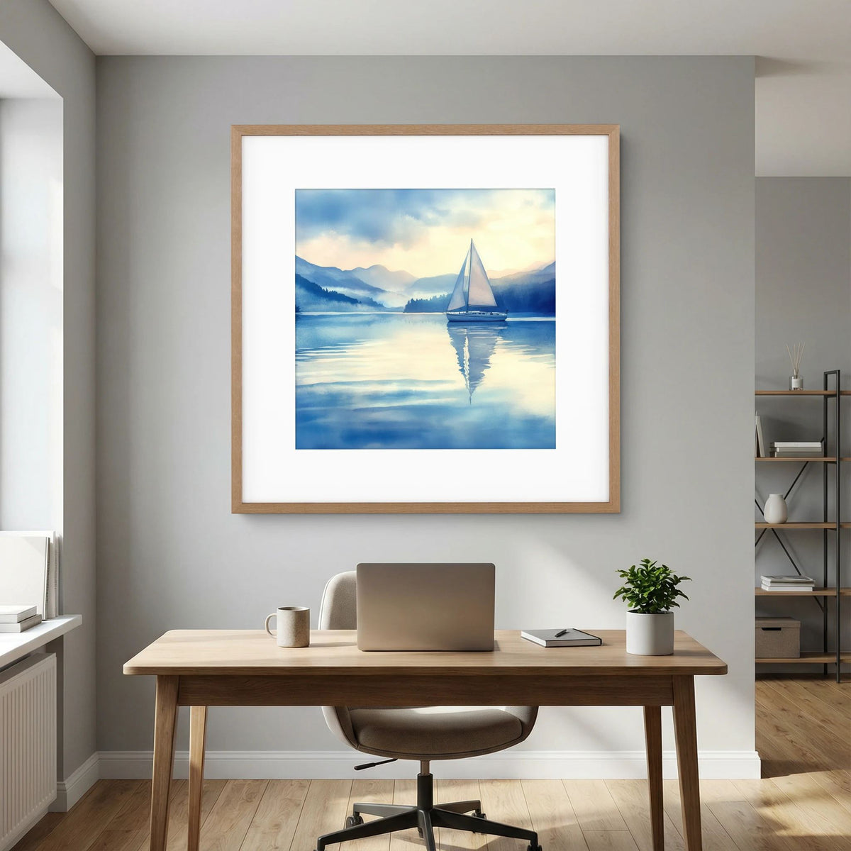 Sailboat Watercolour Print