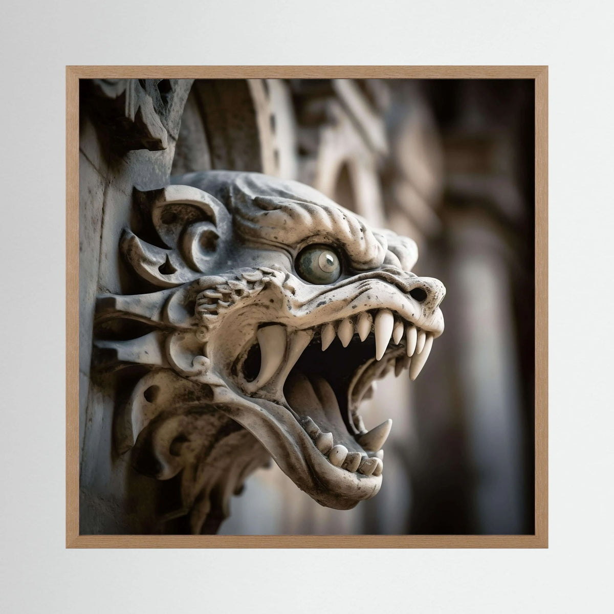 Stone Gargoyle Print