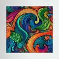 Psychedelic Paisley Canvas
