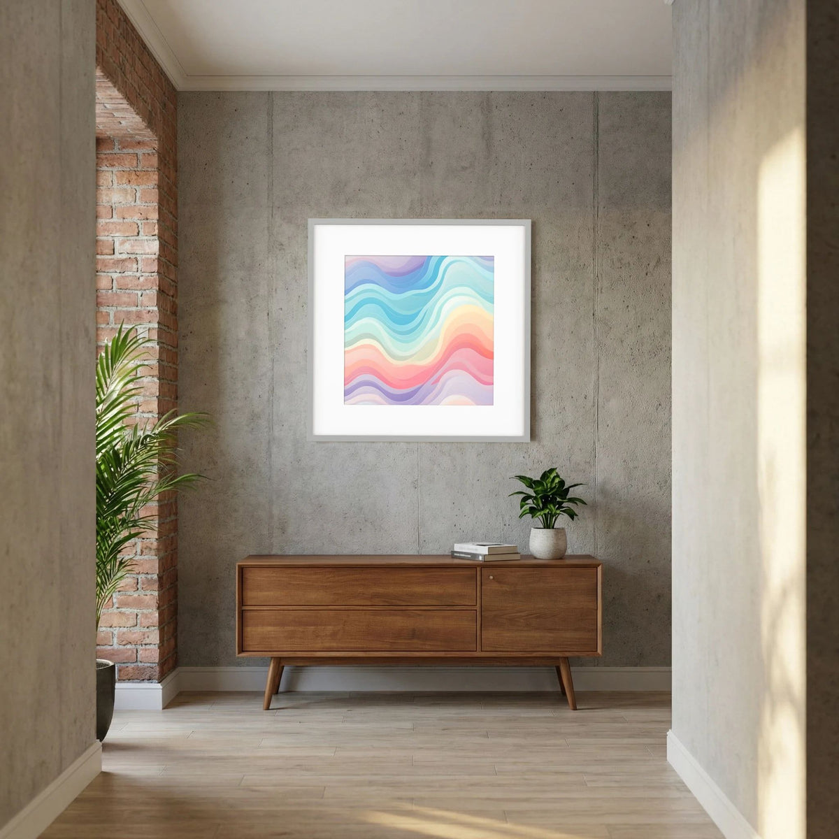Pastel Waves Print 1