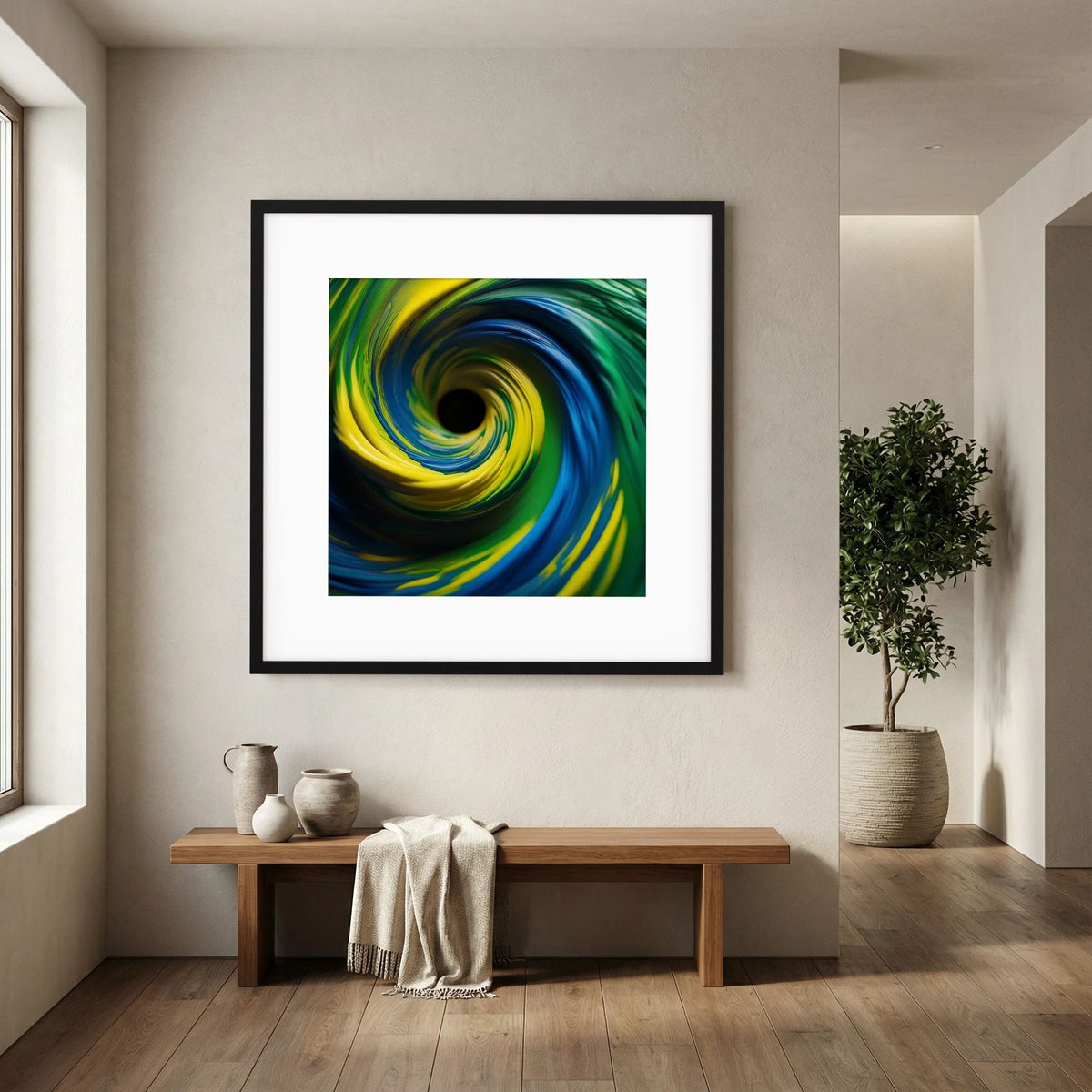 Paint Swirl Print